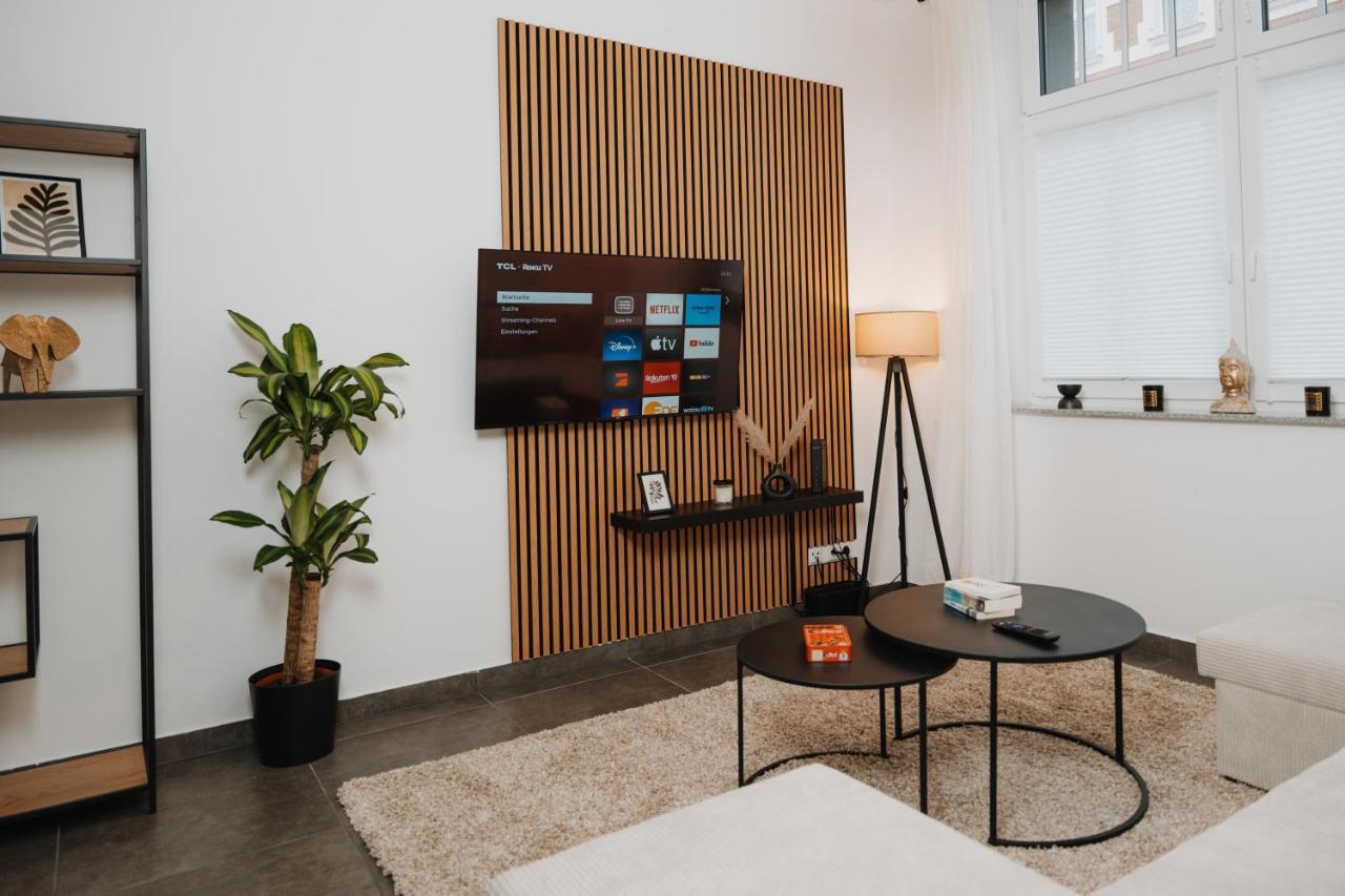 Aur Design Modern Boho X Premium Queensize Fussbodenheizung Kaffee Netflix Business&Familie Magdeburg Exterior photo