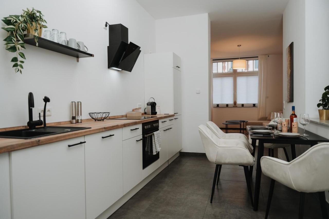 Aur Design Modern Boho X Premium Queensize Fussbodenheizung Kaffee Netflix Business&Familie Magdeburg Exterior photo